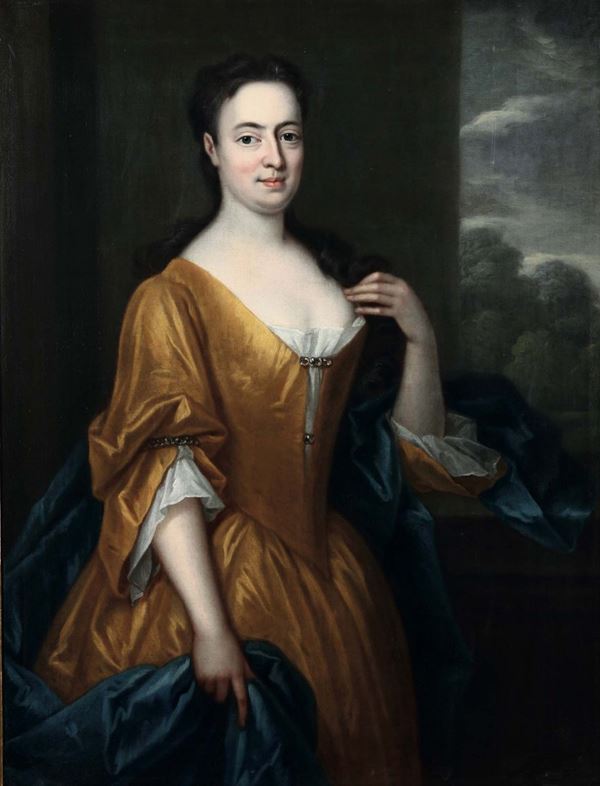 Scuola tedesca del XVIII secolo Ritratto di dama