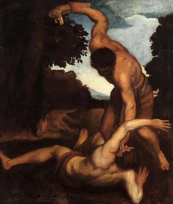 Scuola francese del XIX secolo Caino e Abele
