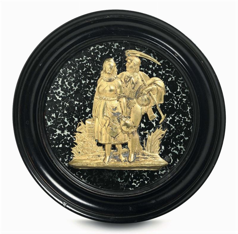 Artista del XIX secolo Scena bucolica, 1840 circa  - Auction Fine Art - Cambi Casa d'Aste