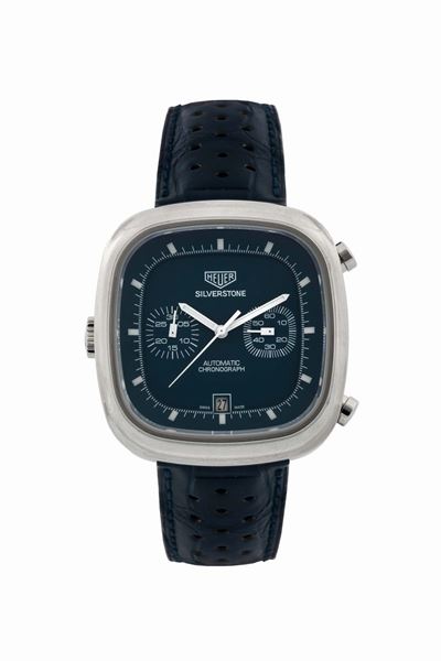 Heuer, Silverstone, Automatic Chronograph, Ref. Rbs0199. Raro, Orologio da Polso, Cronografo in A...