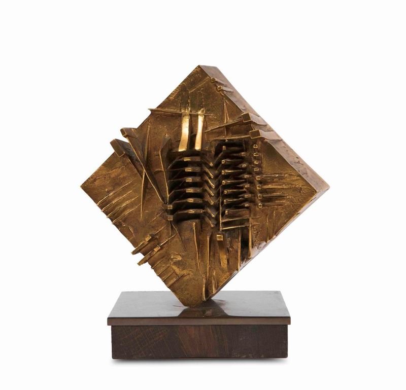 Arnaldo Pomodoro (1926)romboide, 1977