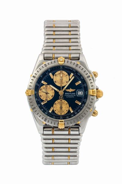 Breitling, Chronomat, 1884, Ref. B 13352 . Orologio da Polso, in Acciaio e Oro, Automatico, Imper...