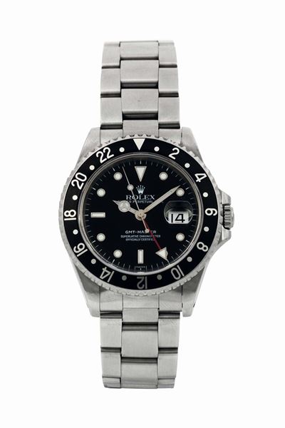 Rolex, Oyster Perpetual Date, Gmt-master, Superlative Chronometer, Officially Certified , Ref. 16...