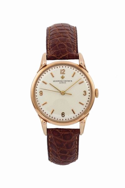 Vacheron & Constantin, Genève,, Movimento No. 492628, Ref. 4526. Raro Orologio da Polso, in Oro R...
