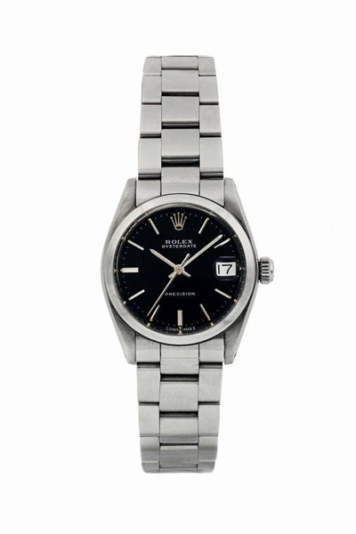 Rolex, Oyster Date Precision, Case No. 9446592, Ref. 6466. Orologio da Polso, in Acciaio, Imperme...