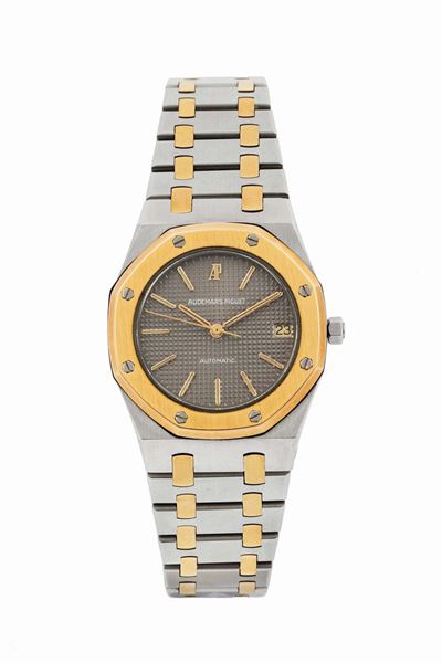 Audemars Piguet, Royal Oak, Automatic, No. 1718. Orologio da Polso, di Forma Ottagonale, in Accia...