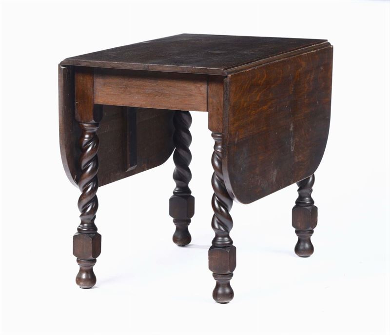 Tavolo a bandelle, XIX secolo  - Asta Antiquariato - Cambi Casa d'Aste