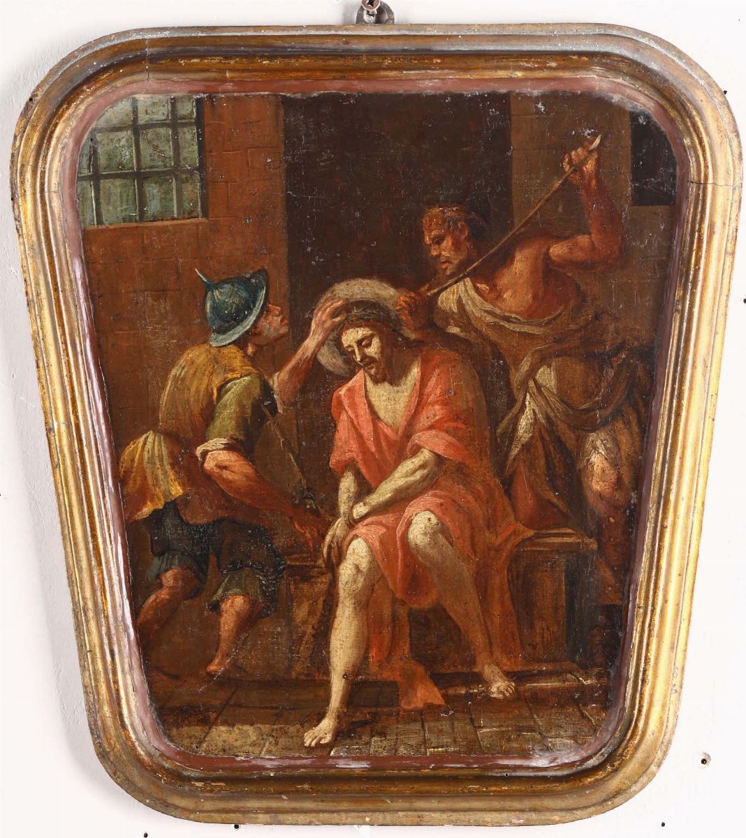 Lotto di Tre Dipinti a Soggetto Sacro, XVIII Secolo