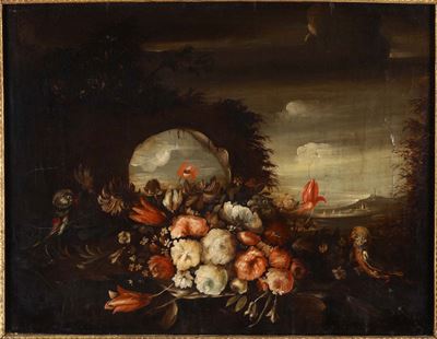 Natura Morta in Stile Antico