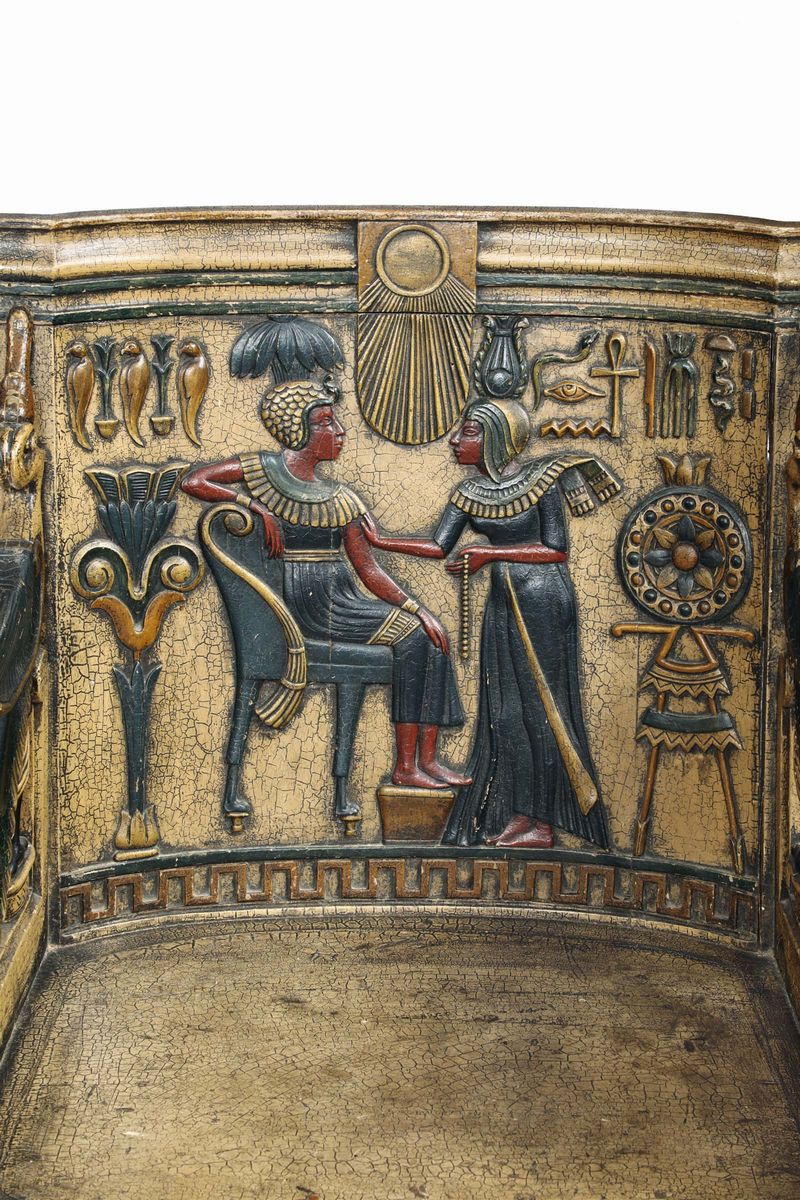 Coppia di Poltrone Retour D'egypte, XIX Secolo