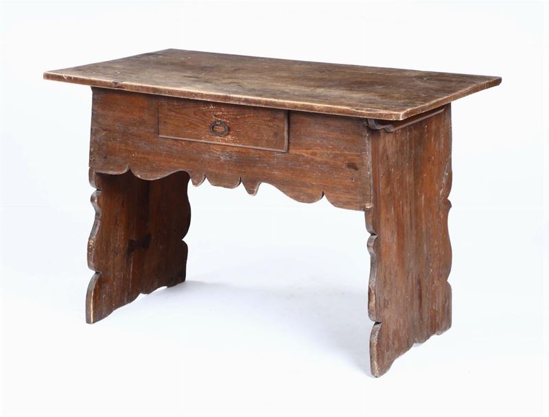 Tavolo rustico in stile antico  - Auction Fine Art - Cambi Casa d'Aste