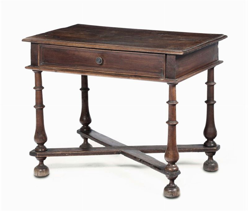 Tavolino a rocchetto in stile antico  - Auction Fine Art - Cambi Casa d'Aste