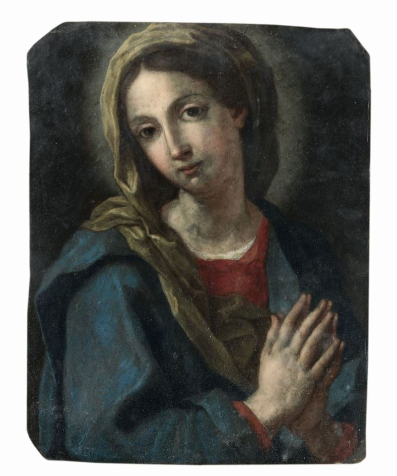 Scuola del XVIII secolo Madonna  - Auction Paintings Timed Auction - Cambi Casa d'Aste