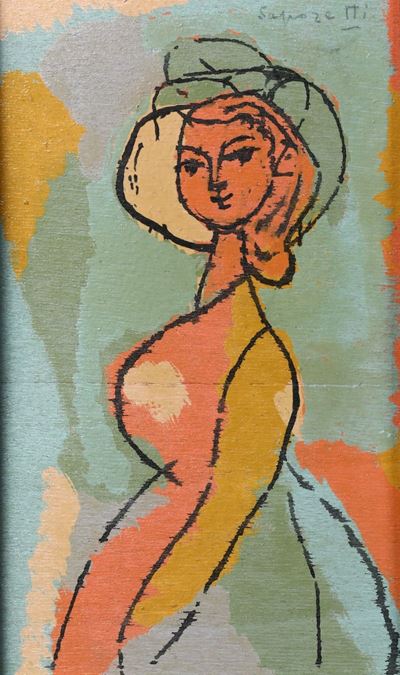 Adolfo Saporetti (1910 - 1974)le Femme, 1970