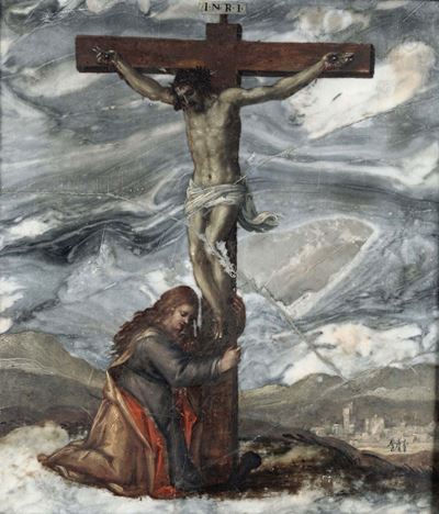 Bartolomeo Cesi (1556 - 1629), Attribuito Acrocifissione