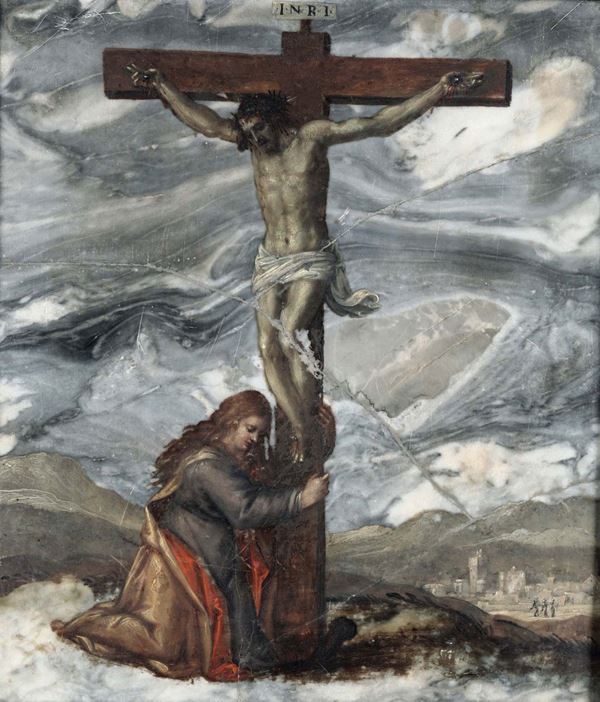 Bartolomeo Cesi (1556 - 1629), attribuito a Crocifissione