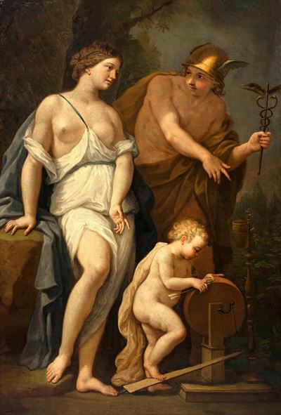 Paolo De Matteis (napoli 1662 - 1728)L’educazione di Amore