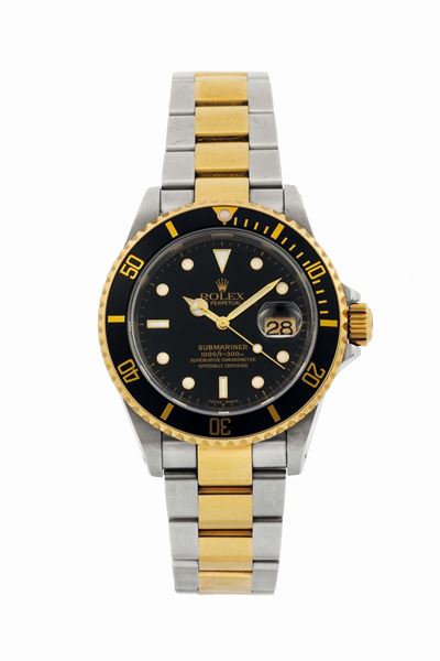 Rolex, Oyster Perpetual Date, Submariner, 1000 Ft /330 M, Superlative Chronometer Officially Cert...