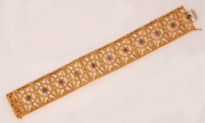 Bracciale con Piccoli Zaffiri