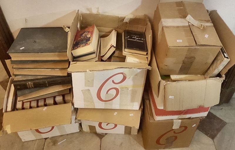 Lotto misto di libri  - Auction Timed Fine Art - I - Cambi Casa d'Aste