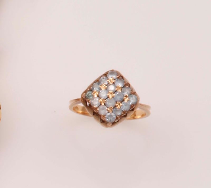 Anello con acquamarine  - Auction Vintage, Jewels and Watches - Cambi Casa d'Aste