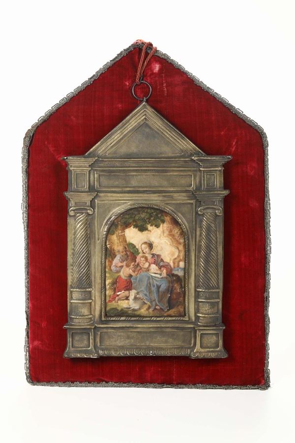 Scuola del XVIII secolo Sacra Famiglia