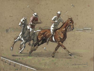 André Marchand (1907 - 1997)incontro di Polo