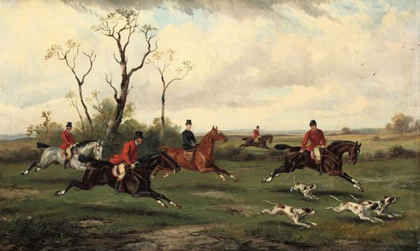 Robert Stone (1820 - 1870) Hunting scenes