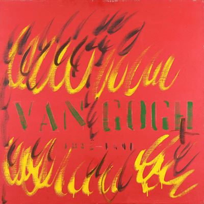Tano Festa (1938-1988)van Gogh, 1981