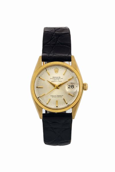 Rolex, Oyster Perpetual, Date, Serpico Y Laino, Superlative Chronometer, Officially Certified, Ca...
