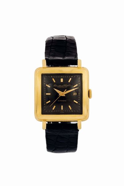 Iwc, International Watch Co, Schaffhausen, Automatic , Cioccolatone , Cassa No. 1314744. Raro, Or...