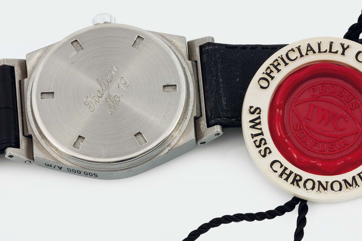 Iwc, Ingenieur International Watch & Co., (iwc), Schaffhausen, Automatic, 500.000 a/M , Ref. 3518...