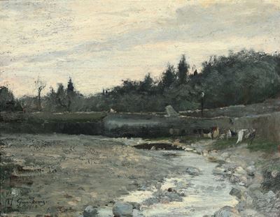 Pietro Gaudenzi (1880-1955)tempo Grigio