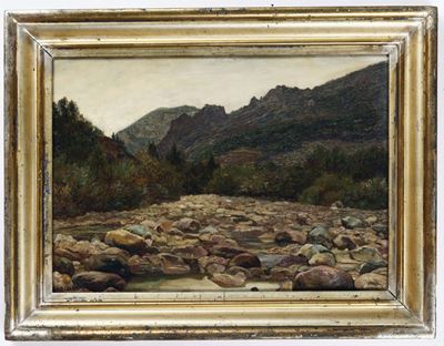 Alberto Helios Gagliardo (1893-1987)autunno Nell’alto Tanaro