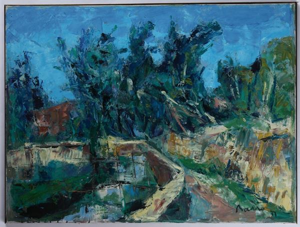 Guido Basso (1923-1995) Paesaggio