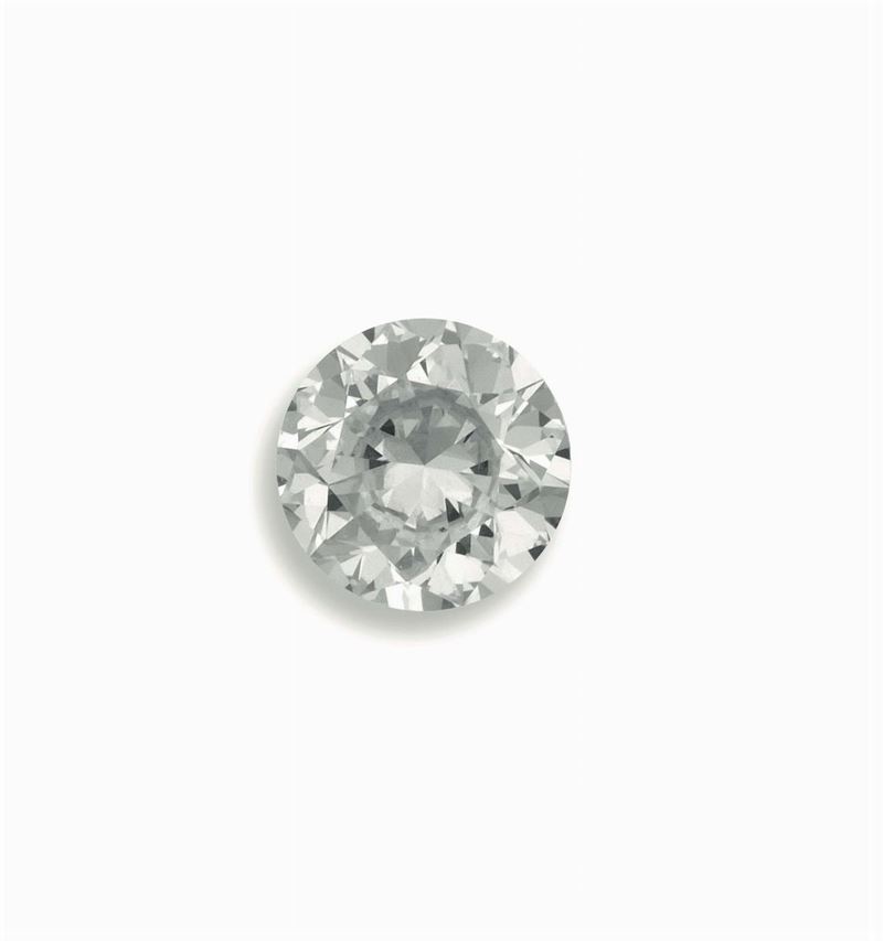 Unmounted brilliant-cut diamond weighing 1.21 carats  - Auction Fine Jewels - Cambi Casa d'Aste