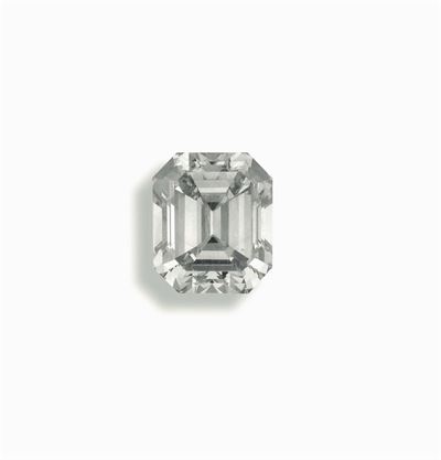 Solitaire Taglio Smeraldo di Ct 1,36, Colore J, Caratteristiche Interne Vs1