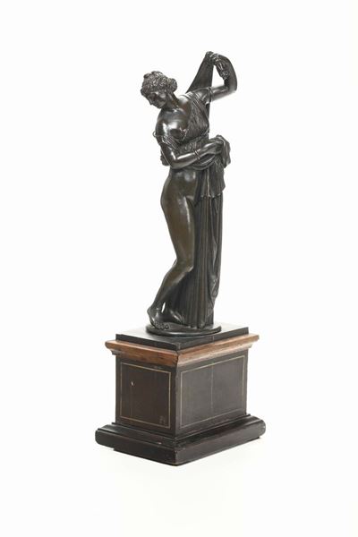 Figura Femminile in Bronzo, XIX Secolo