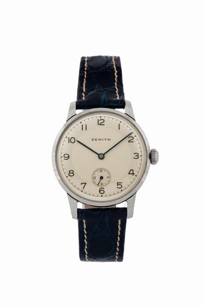 Zenith, Case No. 8990108. Orologio da Polso, in Acciaio, Quadrante Bitonale.
