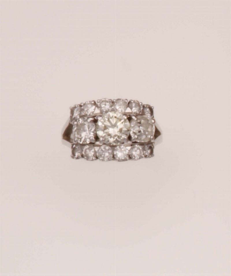 Old-cut diamond and gold ring  - Auction Fine Jewels - Cambi Casa d'Aste