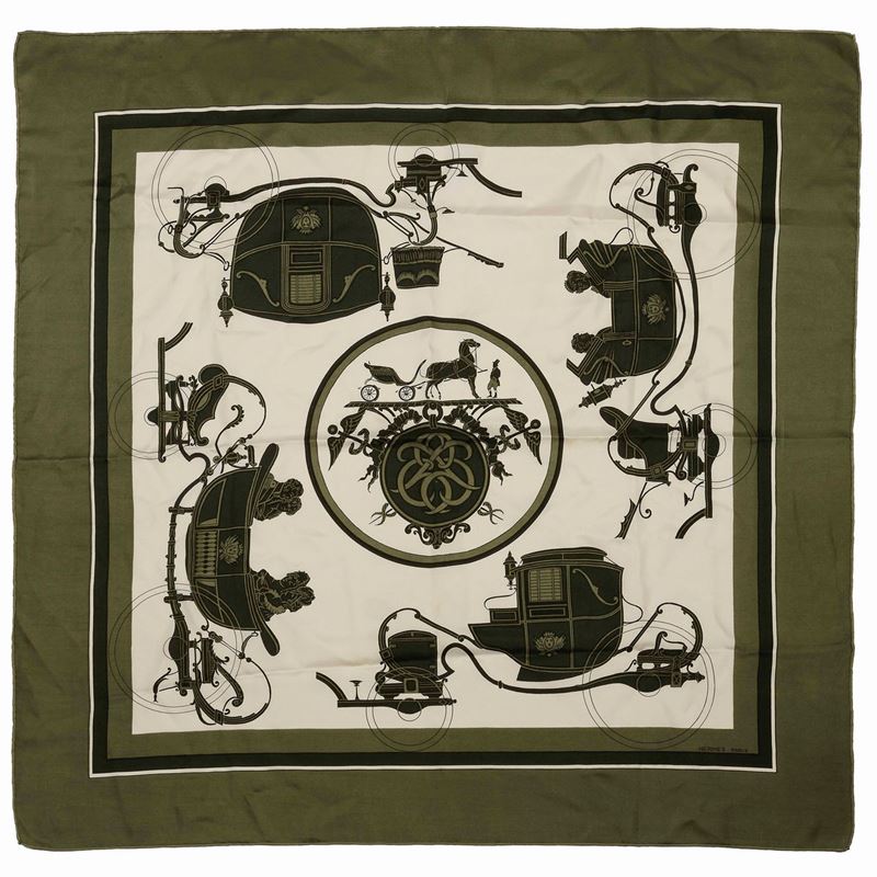 Hermès Ex Libris disegnato da Hugo Grygkar - 1946  - Asta Vintage, Gioielli e Orologi - Cambi Casa d'Aste