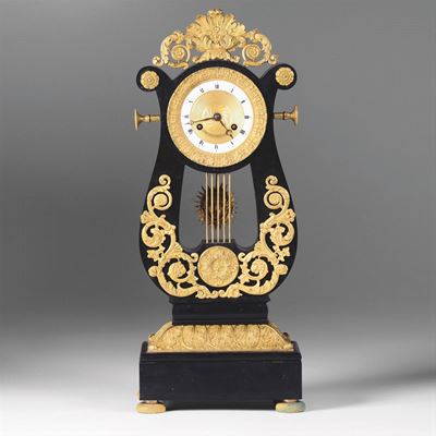 Pendola Carlo X a Lira, Francia XIX Secolo