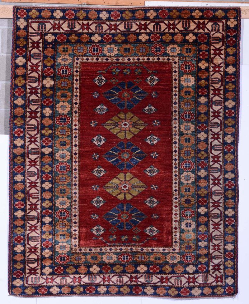 Tappeto anatolico, metà XX secolo  - Auction Fine Art - Cambi Casa d'Aste