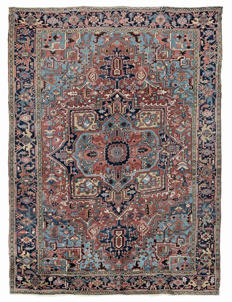 Tappeto nord ovest Persia Heritz, fine XIX inizio XX secolo  - Auction Fine Art - Cambi Casa d'Aste