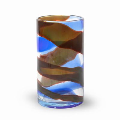 Fulvio Bianconi (1915-1996) Canadese. Venini, Murano 1950 Ca