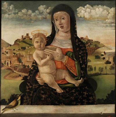 Jacopo di Paride da Montagnana (1440/43 - 1508)madonna con Bambino