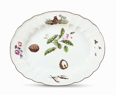 Piatto Ovale Meissen, 1750-1755