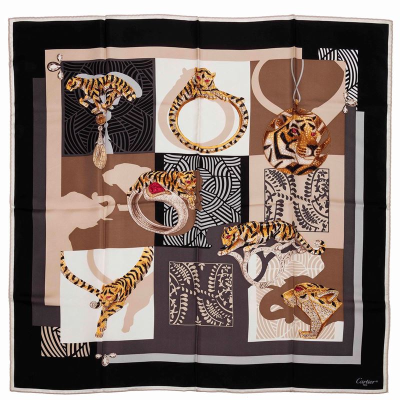 Cartier Foulard Animalier '70  - Auction Vintage, Jewels and Watches - Cambi Casa d'Aste