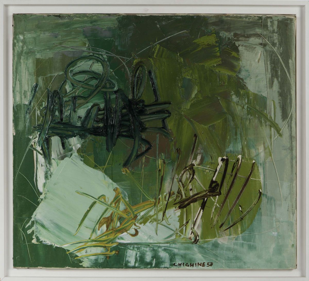 Alfredo Chighine (1914-1974)il Lago, 1957