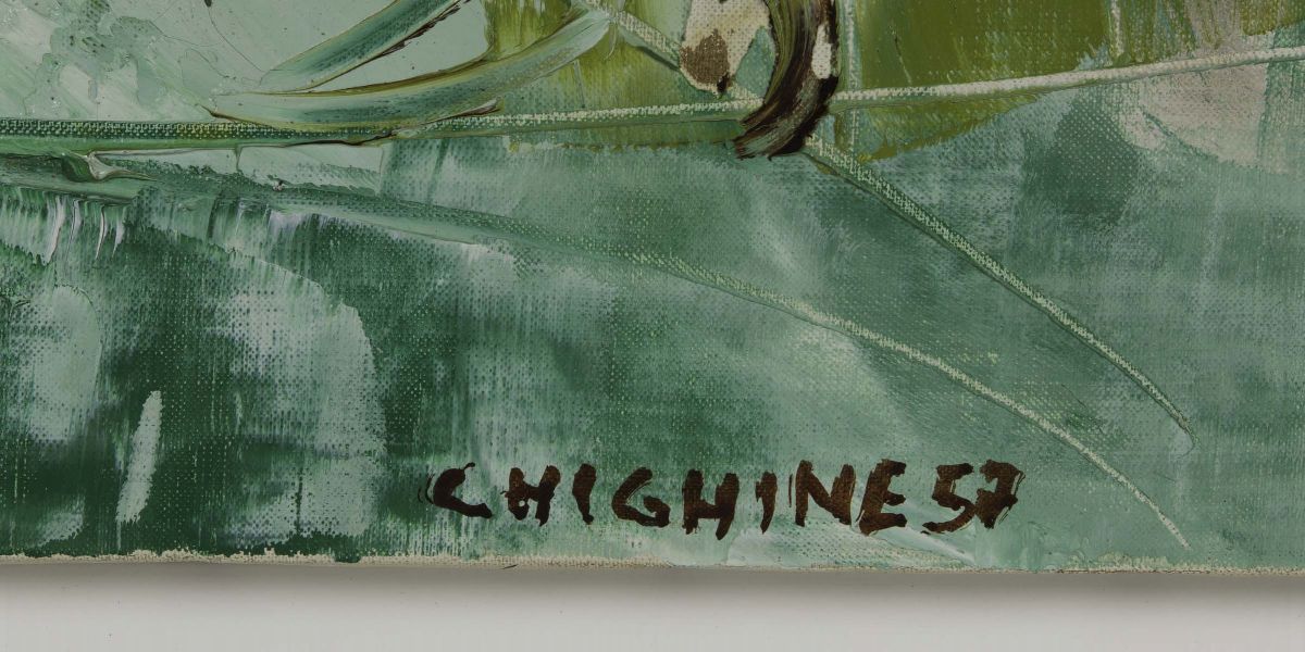 Alfredo Chighine (1914-1974)il Lago, 1957